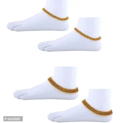 Designer Traditional Anklet Wedding Jewellery For Women/Girls Set-2-thumb3