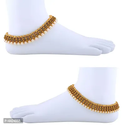 Designer Traditional Anklet Wedding Jewellery For Women/Girls Set-2-thumb0