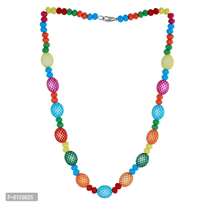 Stylish Alloy Multicoloured Stone Work Jewellery Set For Women-thumb3