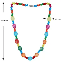 Stylish Alloy Multicoloured Stone Work Jewellery Set For Women-thumb4