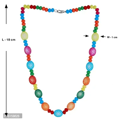 Stylish Alloy Multicoloured Stone Work Jewellery Set For Women-thumb5