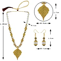 Stylish Alloy Grey Beads Jewellery Set For Women-thumb2