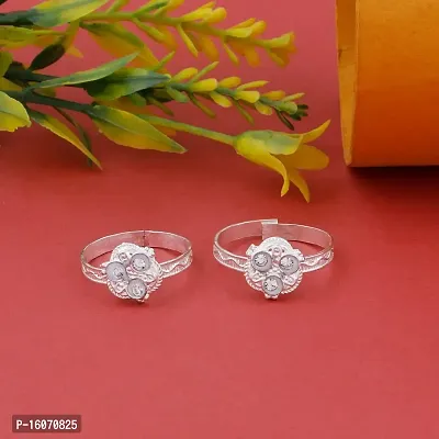 Exclusive New Latest Designs Silver Bichhiya Alloy Toe Ring-thumb5