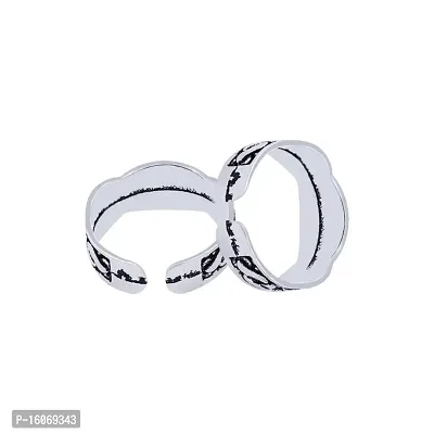Toe Rings for Women Traditional Silver Oxidized Toe Rings for Women Bichiya-thumb5