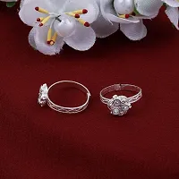 Exclusive New Latest Designs Silver Bichhiya Alloy Toe Ring-thumb1