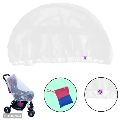 Kids Stroller Mosquito Net Baby Carriers, Pram, Stroller, Car Seats, Cradles Washable Polyester Net for Baby-thumb2