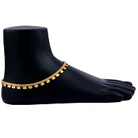 Charms Multicolour Traditional Gold Plated  Anklet for Woman-thumb2