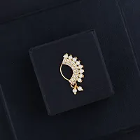 Traditional Maharashtrian Non-Pierced Nath Nose Ring for Women and Girls-thumb1