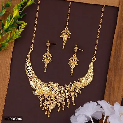 Gold Plated Jewellery Set For Women Looks Gorgeous In Wedding-thumb3