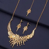 Gold Plated Jewellery Set For Women Looks Gorgeous In Wedding-thumb1