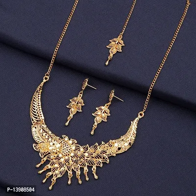 Gold Plated Jewellery Set For Women Looks Gorgeous In Wedding-thumb2