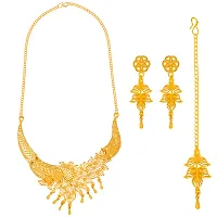 Gold Plated Jewellery Set For Women Looks Gorgeous In Wedding-thumb2