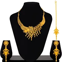 Gold Plated Jewellery Set For Women Looks Gorgeous In Wedding-thumb3