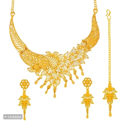 Gold Plated Jewellery Set For Women Looks Gorgeous In Wedding-thumb5