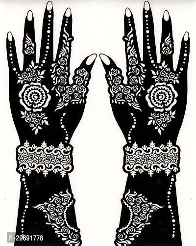 Modern Long Hand Mehndi Design-thumb0