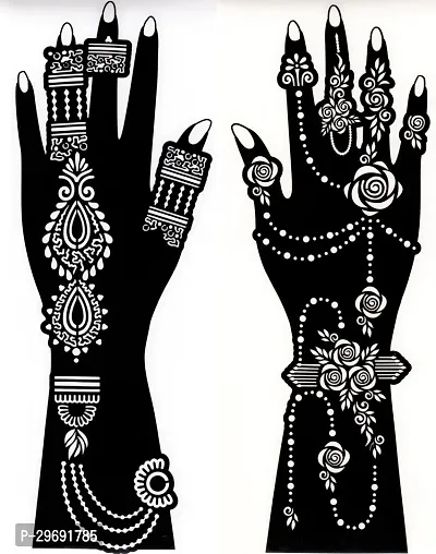 Modern Long Hand Mehndi Design-thumb0