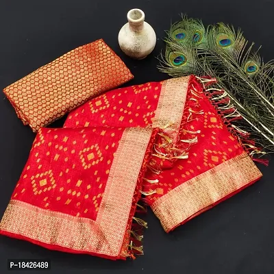 Women Stylish Cotton Silk Ready to Wear (Stitched) Saree