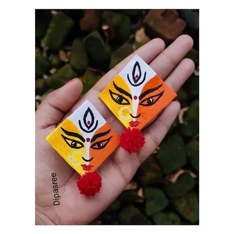 Maa durga istuds for women for occasions {navratri or durga pooja}