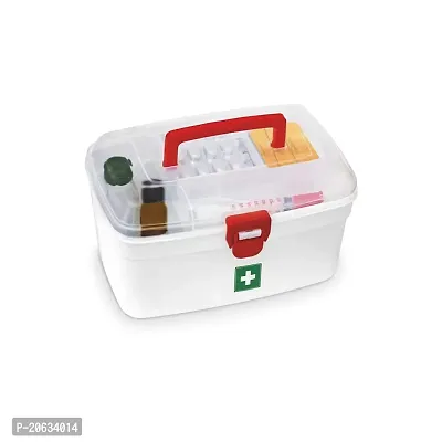 PANTH? Home Medicine Box Home Large Capacity First Aid Kit Medical Box Family Loaded Large Emergency Medicine Storage Box-thumb2