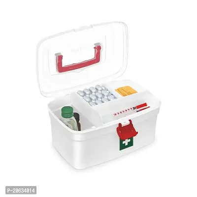 PANTH? Home Medicine Box Home Large Capacity First Aid Kit Medical Box Family Loaded Large Emergency Medicine Storage Box-thumb0