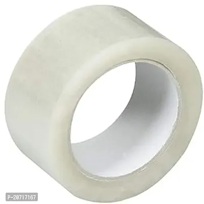 Transparent Packing Tape Transparent Cello Tape Roll Bopp Industrial Packaging Tape For E-Commerce Box Packing, Office And Home Use - 1 Inch Wide And 65 Meter Long Pack Of 6