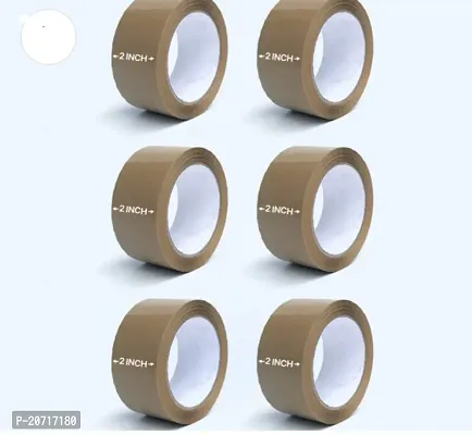 Tape Packing Tape 2 Inch 65Mtr Brown Pack Of 6-thumb2