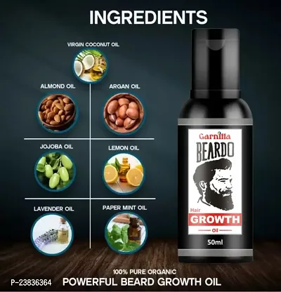 Organics Beard and Hair Growth Oil Non-Sticky Hair Oil(30 ml) Pack of 39