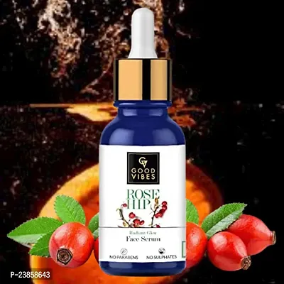 Rose Hip Face Serum For Glowing Skin 40 Ml Pack Of 1-thumb0