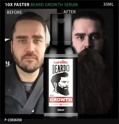 Organics Beard and Hair Growth Oil Non-Sticky Hair Oil(30 ml) Pack of 34