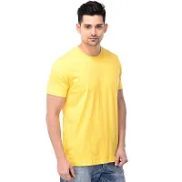 Antayul Round Neck Solid T-shirt-thumb2