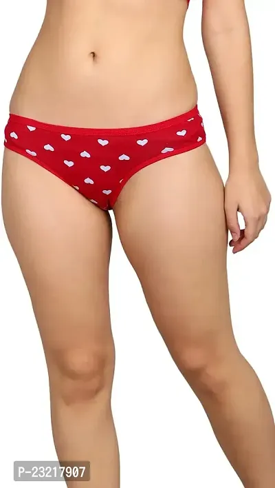 SheBAE Little Hearts Anti-Bacterial Womens Underwear 3 Colors Panty Combo