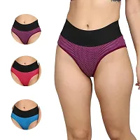 SheBAE? High Waist Hipster Panties for Girls Combo Everyday Panty for Women Combo with Full Coverage-thumb1