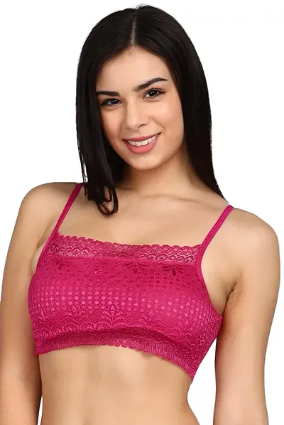 Bralette with non removable hot sale pads