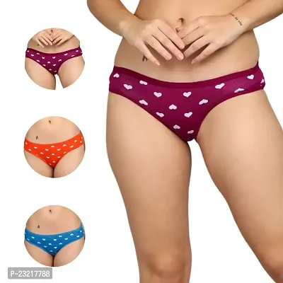 SheBAE Panty for Womens Combo Everyday Panties for Girls Soft Stretch Daily Use-thumb2