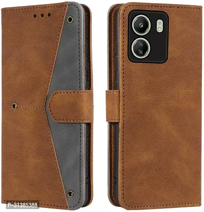 Stylish Flip Cover Compatible for Mi Redmi 13C