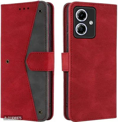 Stylish Flip Cover Compatible for Moto G54 5G-thumb0