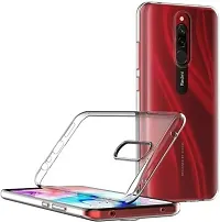 Back Cover Mi 8 Back Cover Mi Redmi 8 OG Premium TPU Back Cover Transparent-thumb2