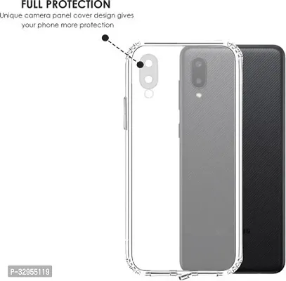 Back Cover Samsung Galaxy M02 OG Premium TPU Back Cover Transparent-thumb2