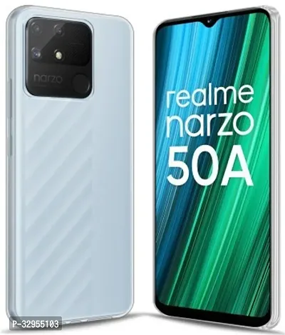 Back Cover Realme narzo 50A OG Premium TPU Back Cover Transparent-thumb2