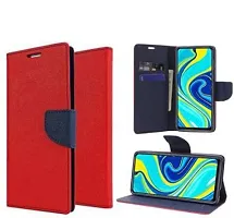 Stylish Flip Cover Compatible for Mi Redmi Note 10 Lite-thumb1