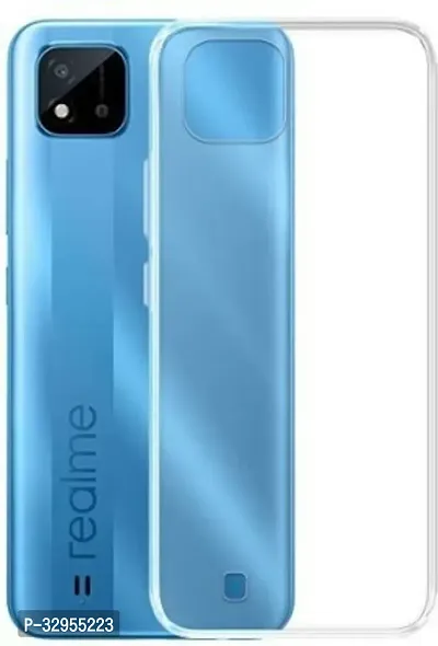 Back Cover Realme C20A OG Premium TPU Back Cover Transparent-thumb2