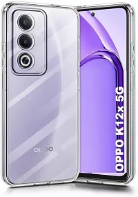 Rahishi Back Cover for Oppo K12X 5G Back Cover (Transparent)-thumb1