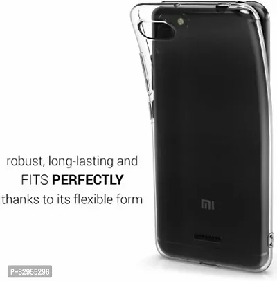 Back Cover Mi Redmi 6A Back Cover Transparent-thumb3