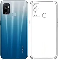 Back Cover OPPO A53 2020 OG Premium TPU Back Cover Transparent-thumb1