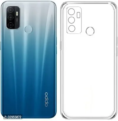 Back Cover OPPO A53 2020 OG Premium TPU Back Cover Transparent-thumb2