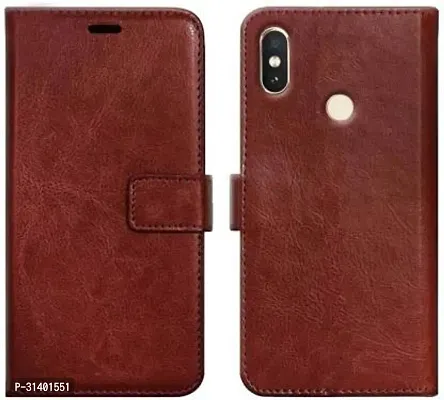 Stylish Flip Cover Compatible for Mi Redmi Note 6 Pro-thumb5