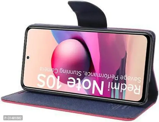 Stylish Flip Cover Compatible for Mi Redmi Note 10-thumb5