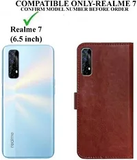 Stylish Flip Cover for Realme 7-thumb1