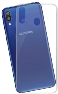 Back Cover Samsung Galaxy M01s OG Premium TPU Back Cover Transparent-thumb1