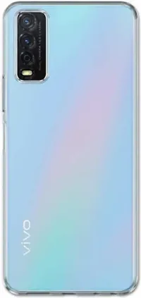 Back Cover Vivo Y20G OG Premium TPU Back Cover Transparent-thumb2